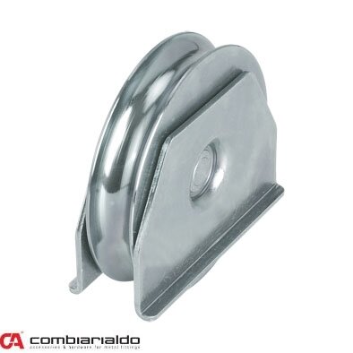 Kladka ø 80 mm na přivaření Combi Arialdo, U20 profil, nosnost 200 kg